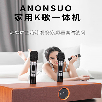 阿隆索家庭KTV音響套裝全套卡拉ok手機電視練歌客廳點歌一體機無線藍牙